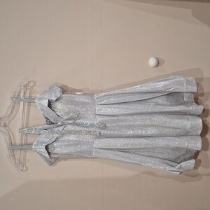Women Formal silver dress-medium